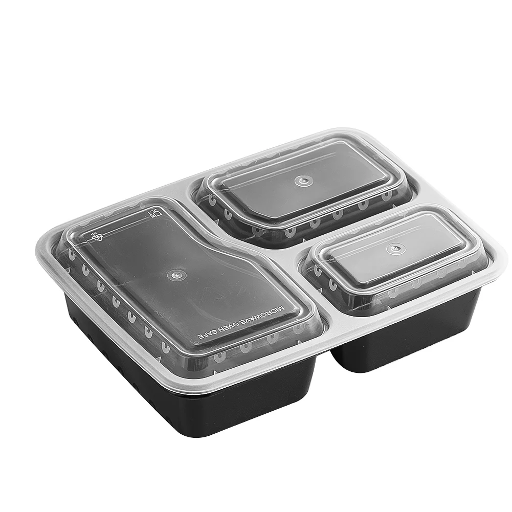 Meal Prep Freezer - 7-pack maaltijdbereidingscontainer met 3 compartimenten Extra