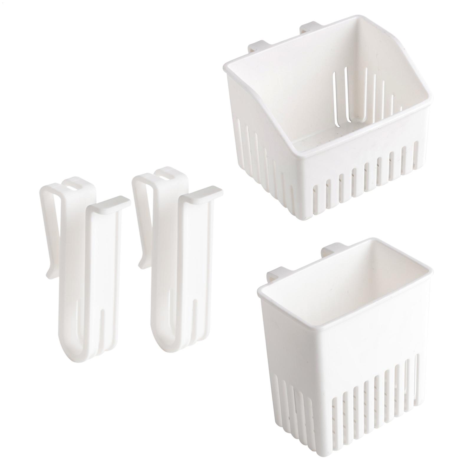 Meal Prep Organizer - Multifunctionele keukenhulpjes opbergrek, bestekhouder, wandmontage, vrijstaande