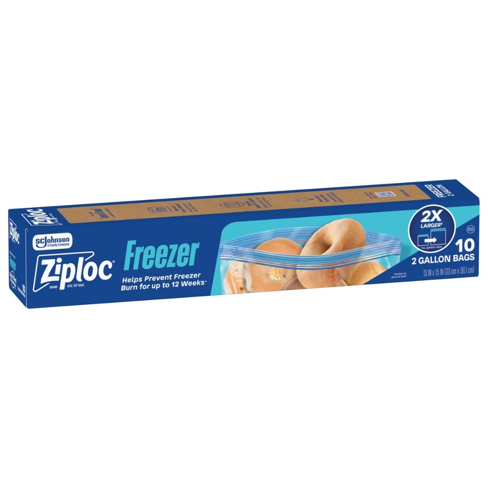 Meal Prep Freezer - Twee gallon diepvrieszakken voor voedselopslag en