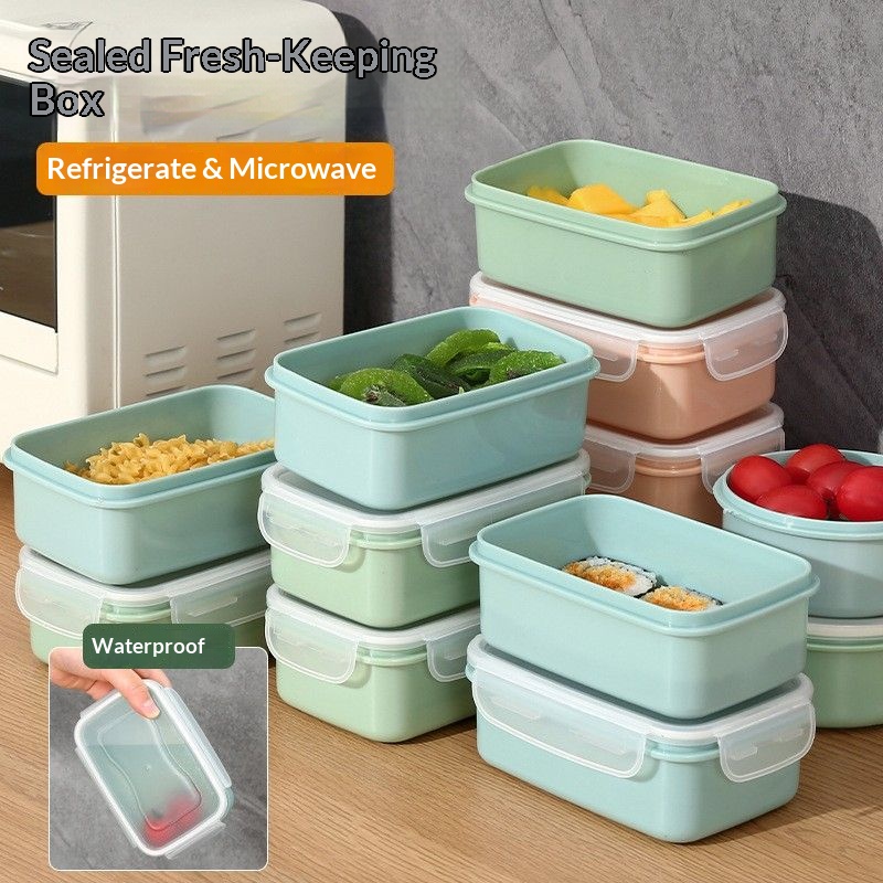Meal Prep Organizer - Luchtdicht bewaardozen voor voedsel, BPA-vrij, stapelbaar,
