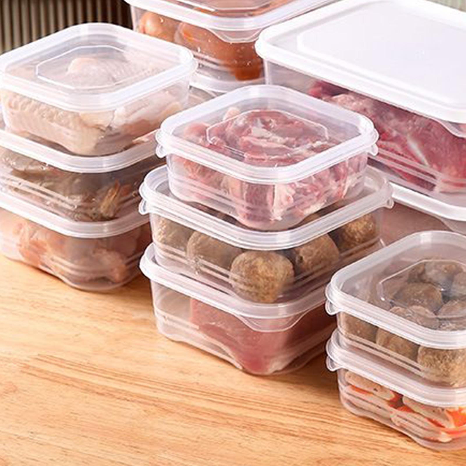 Meal Prep Organizer - Koelkastopslag Helder Luchtdicht Stapelbaar Koelkastopslag Organisator