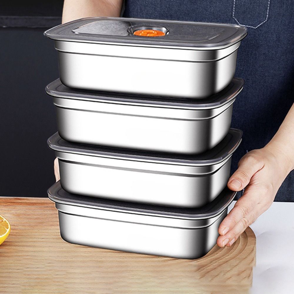 Roestvrijstalen campinglunchbo - Meal Prep Freezer recensie en prijs