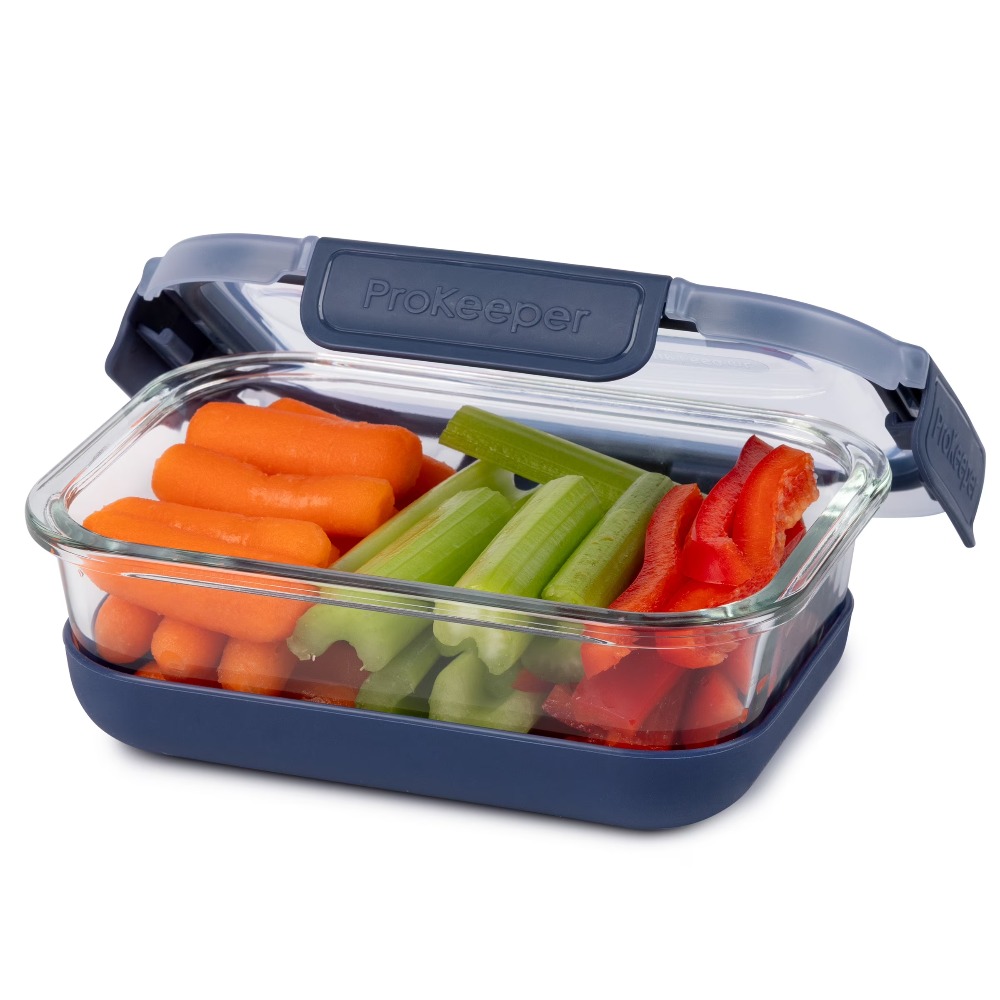 2,8-cup glazen voedselbewaarba - Meal Prep Freezer recensie en prijs