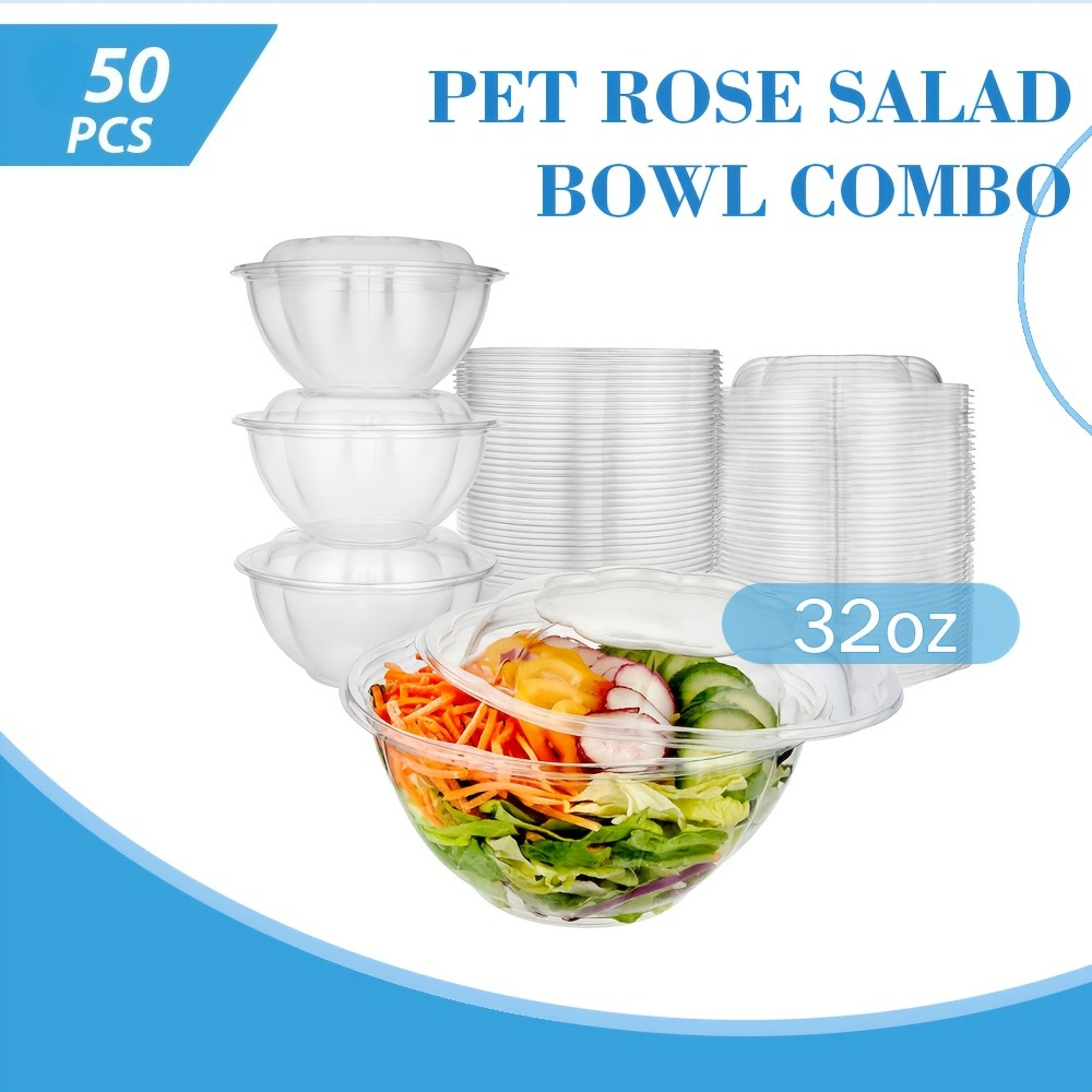 50-pack 32-ounce transparante  - Meal Prep Quinoa Bowls recensie en prijs