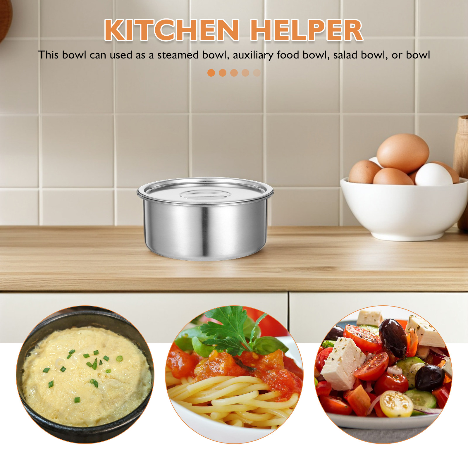 Roestvrijstalen gestoomde eier - Meal Prep Eggs recensie en prijs