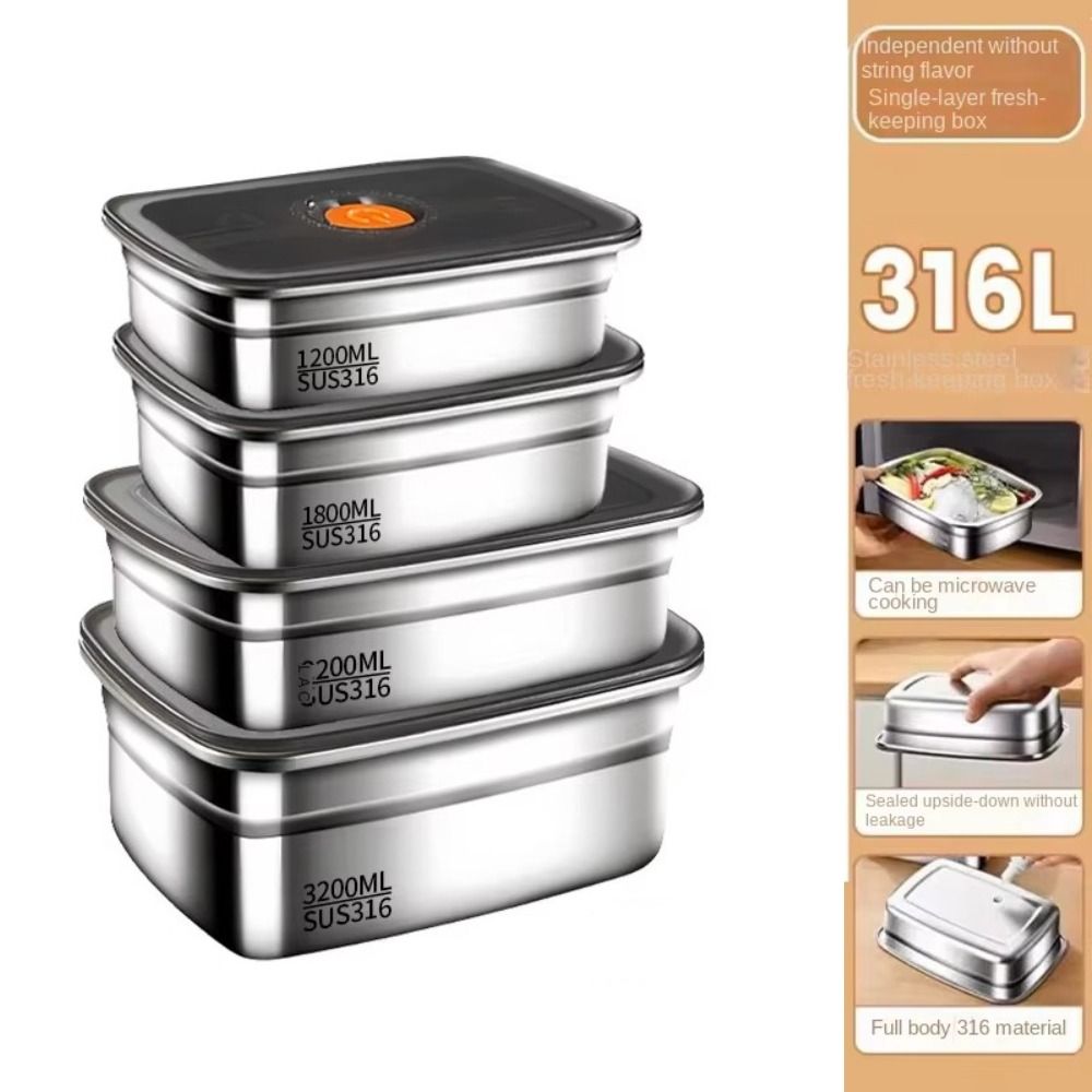 Roestvrijstalen campinglunchbo - Meal Prep Freezer recensie en prijs