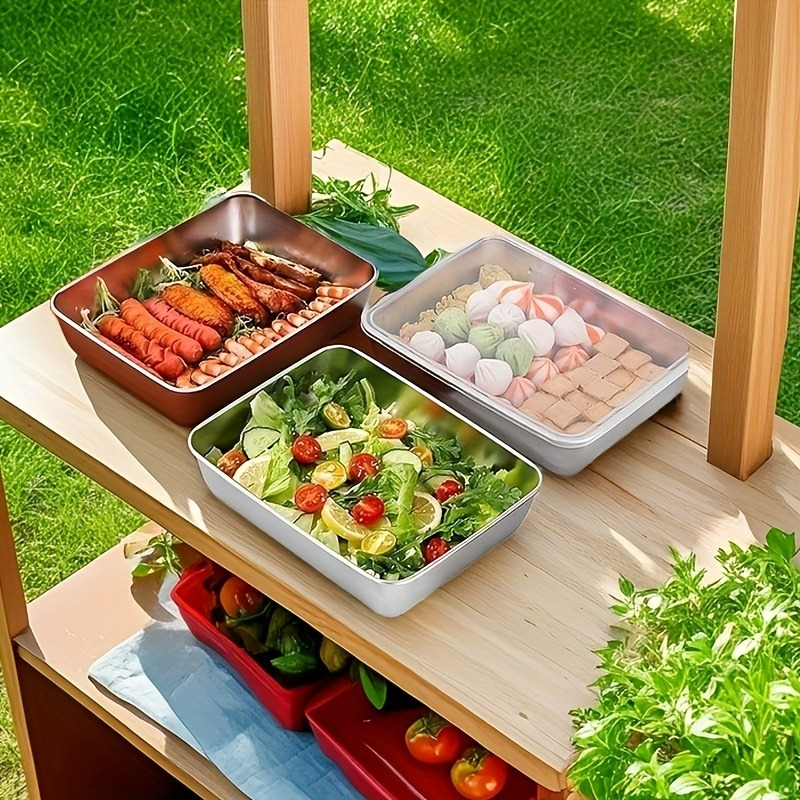 4-delige RVS voedselbewaarset, - Meal Prep Organizer recensie en prijs