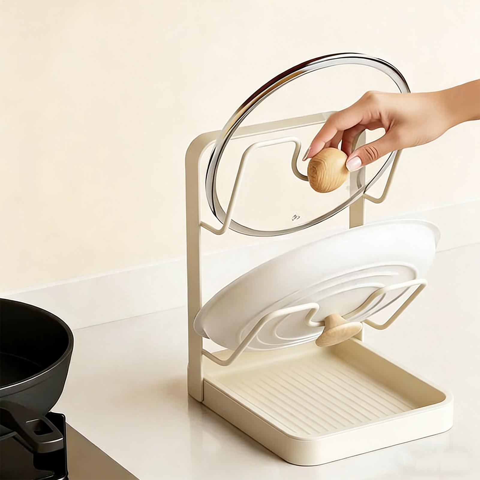 Pot Deksel Organisator Antisli - Meal Prep Organizer recensie en prijs