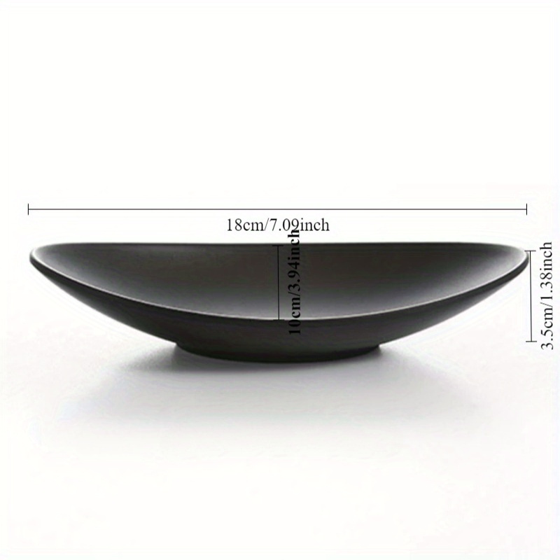 Ovale zwarte ringschotel siera - Meal Prep Organizer recensie en prijs