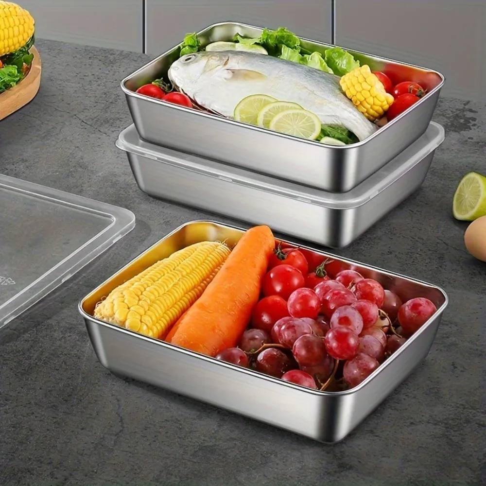 5-delige RVS voedsel bewaardoz - Meal Prep Organizer recensie en prijs