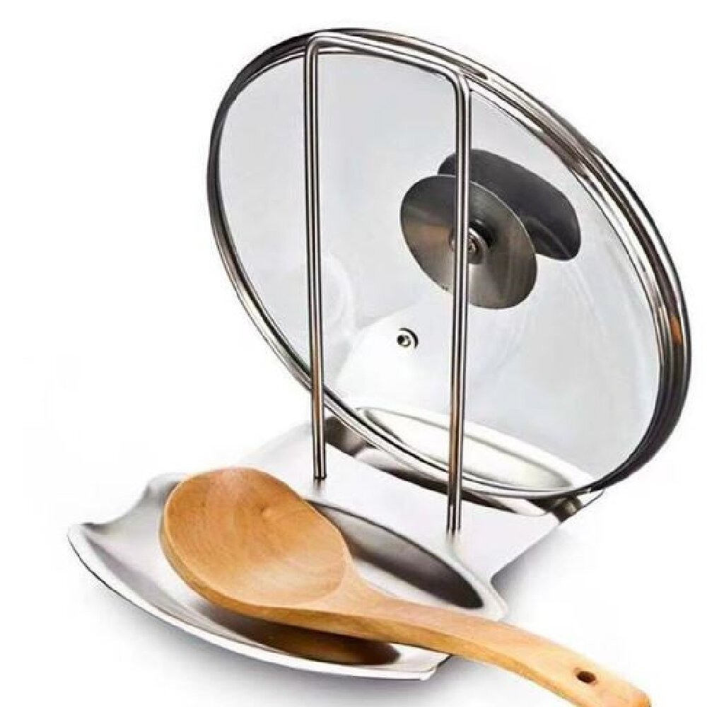Roestvrijstalen dekselhouder v - Meal Prep Organizer recensie en prijs