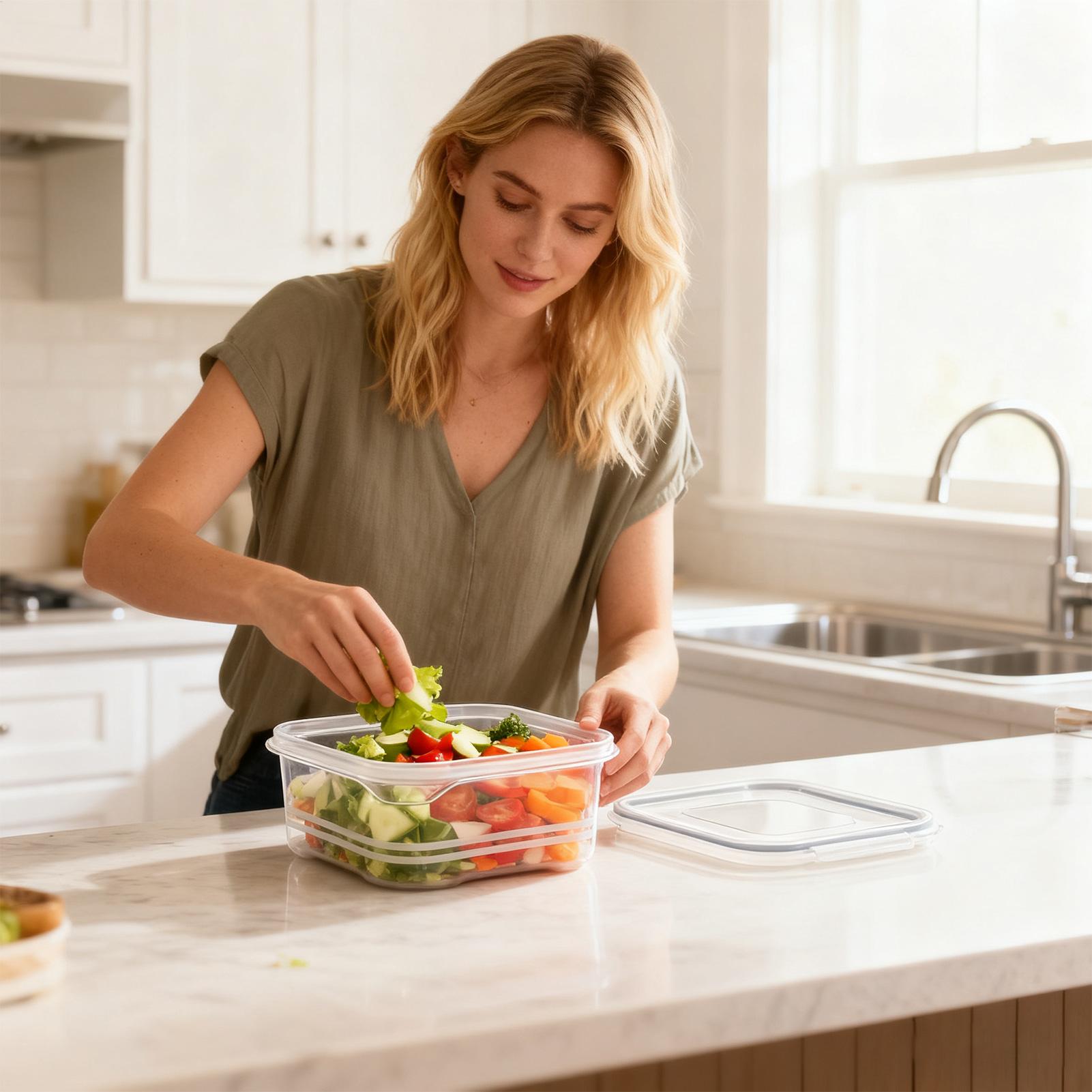 Koelkastopslag Helder Luchtdic - Meal Prep Organizer recensie en prijs