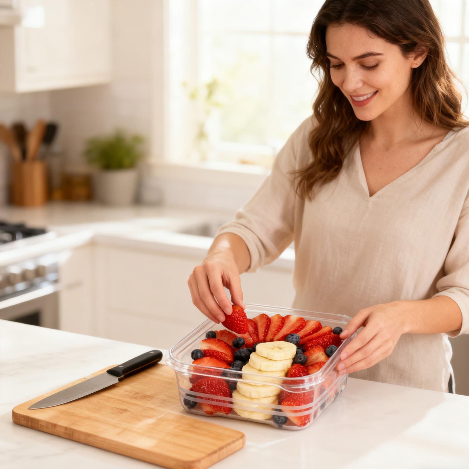 Koelkastopslag Helder Luchtdic - Meal Prep Organizer recensie en prijs